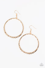 Load image into Gallery viewer, So Sleek Gold Earring Paparazzi Accessories