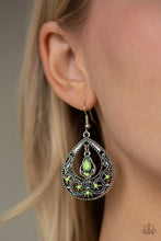 Load image into Gallery viewer, All Glow Girl Green Earring Paparazzi Accessories
