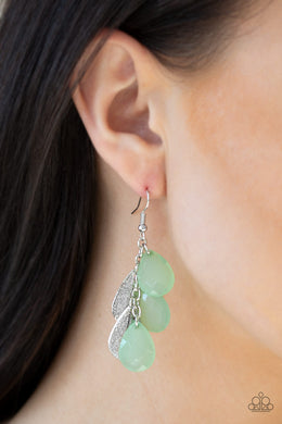 Seaside Stunner Green Earrings Paparazzi Accessories