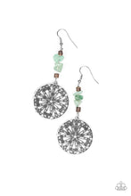 Load image into Gallery viewer, Adobe Dweller Green Earring Paparazzi Accessories