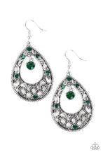 Load image into Gallery viewer, Gotta Get That Glow Green Earring Paparazzi Accessories