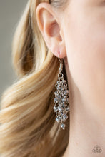 Load image into Gallery viewer, A Taste of Twinkle Silver Earrings Paparazzi Accessories