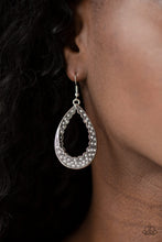 Load image into Gallery viewer, Royal Treatment White Earring Paparazzi Accessories