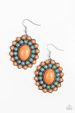 Load image into Gallery viewer, Stone Solstice Orange Earring Paparazzi Accessories