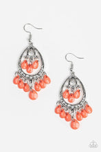 Load image into Gallery viewer, Gorgeously Genie Orange Earrings Paparazzi Accessories