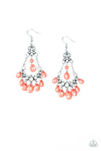 Load image into Gallery viewer, Malibu Sunset Orange Earrings Paparazzi Accessories