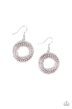 Load image into Gallery viewer, Sparkle Splurge Pink Earring Paparazzi Accessories
