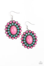 Load image into Gallery viewer, Stone Solstice Pink Earring Paparazzi Accessories