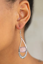 Load image into Gallery viewer, The Greatest GLOW On Earth Pink Earring Paparazzi Accessories