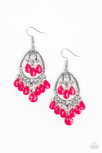 Load image into Gallery viewer, Gorgeously Genie - Pink Earrings Paparazzi Accessories