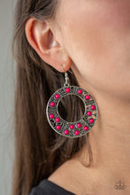Load image into Gallery viewer, San Diego Samba Pink Earring Paparazzi Accessories