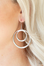 Load image into Gallery viewer, Put Your Sol Into It Silver Earring Paparazzi Accessories