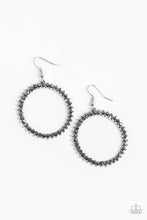 Load image into Gallery viewer, Spark Their Attention Silver Earring Paparazzi Accessories