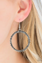 Load image into Gallery viewer, Spark Their Attention Silver Earring Paparazzi Accessories