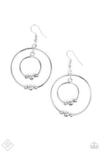 Load image into Gallery viewer, Center of Attraction Silver Earring Paparazzi Accessories