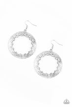 Load image into Gallery viewer, Gala Glitter White Earring Paparazzi Accessories