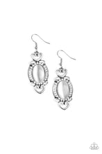 Load image into Gallery viewer, Port Royal Princess White Earring Paparazzi Accessories