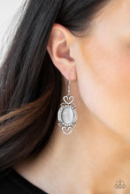 Load image into Gallery viewer, Port Royal Princess White Earring Paparazzi Accessories