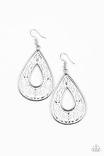 Load image into Gallery viewer, Drop Anchor White Earring Paparazzi Accessories