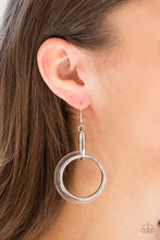 Load image into Gallery viewer, Circus Circuit White Earring Paparazzi Accessories