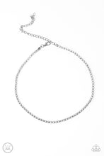 Load image into Gallery viewer, Pitch Purr-fect Black Gunmetal Rhinestone Choker Paparazzi Accessories