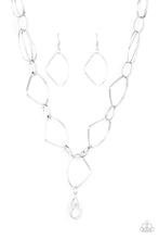 Load image into Gallery viewer, Attitude Adjustment Silver Lanyard Paparazzi Accessories