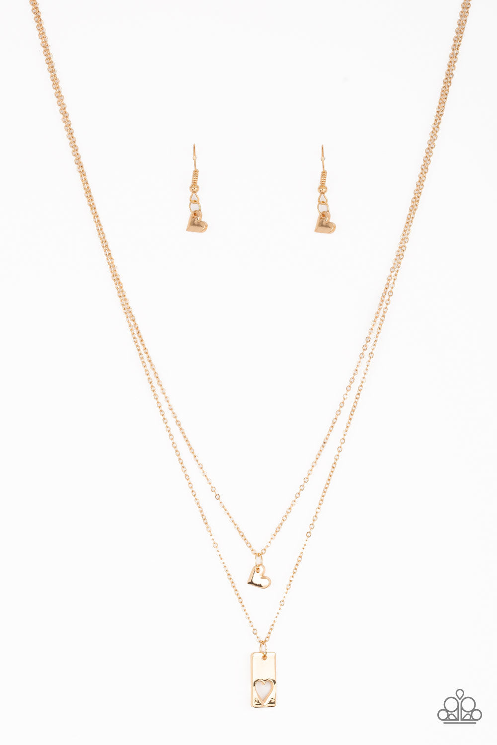 Not Your Damsel Gold Necklace Paparazzi Accessories