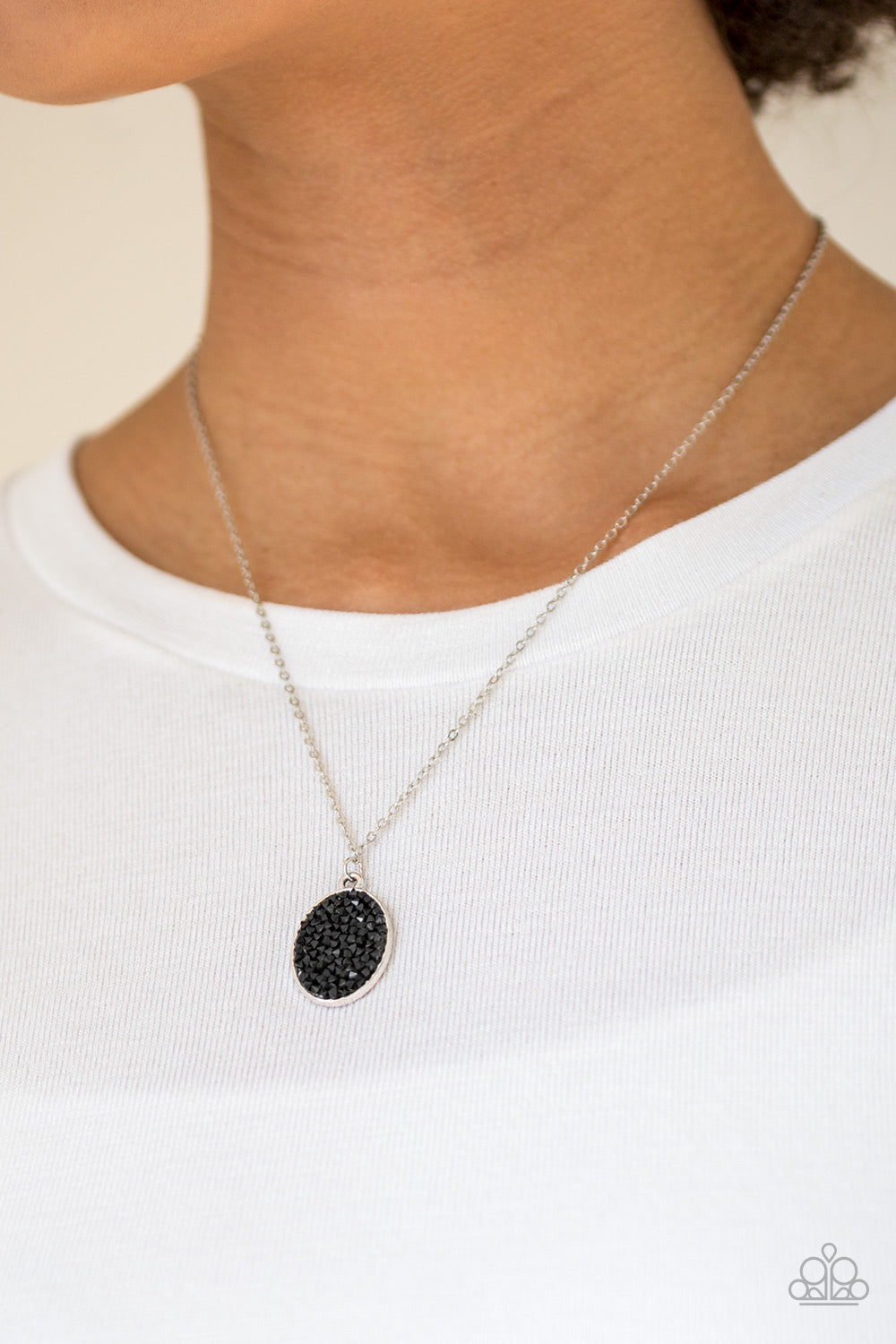 Star Crossed Stargazer Black Necklace Paparazzi Accessories