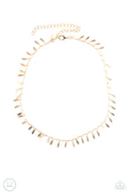 Load image into Gallery viewer, Purr-fect Ten Gold Choker Necklace Paparazzi Accessories
