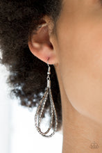 Load image into Gallery viewer, Knotted Knockout Black Seed Bead Necklace Paparazzi Accessories