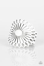 Load image into Gallery viewer, Wildflower Garden White Leather Bracelet Paparazzi Accessories