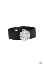 Load image into Gallery viewer, Show-Stopper Black Leather Bracelet Paparazzi Accessories