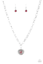 Load image into Gallery viewer, No Love Lost Red Necklace Paparazzi Accessories
