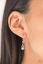 Load image into Gallery viewer, Follow Your Heartthrob White Necklace Paparazzi Accessories