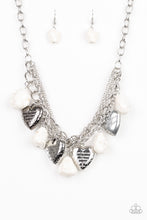 Load image into Gallery viewer, Change of Heart White Necklace Paparazzi Accessories