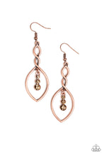 Load image into Gallery viewer, Timeless Quest Copper Earrings Paparazzi Accessories
