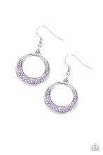 Load image into Gallery viewer, Socialite Luster Purple Earring Paparazzi Accessories