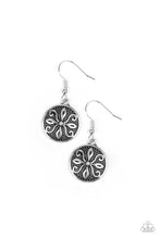 Load image into Gallery viewer, Tropical Trance Silver Earrings Paparazzi Accessories