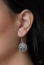 Load image into Gallery viewer, Tropical Trance Silver Earrings Paparazzi Accessories
