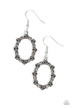Load image into Gallery viewer, Rosy Royal Silver Earrings Paparazzi Accessories