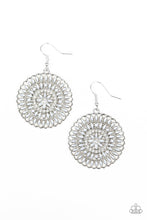 Load image into Gallery viewer, PINWHEEL and Deal Silver Earring Paparazzi Accessories