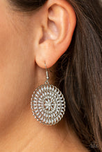 Load image into Gallery viewer, PINWHEEL and Deal Silver Earring Paparazzi Accessories