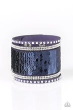 Load image into Gallery viewer, MERMAIDS Have More Fun Blue Wrap Bracelet Paparazzi Accessories