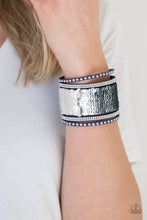 Load image into Gallery viewer, MERMAIDS Have More Fun Blue Wrap Bracelet Paparazzi Accessories