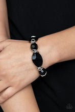 Load image into Gallery viewer, Savor The Flavor - Black Stretchy Bracelet Paparazzi Accessories