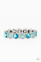 Load image into Gallery viewer, Take a Moment to Reflect Blue Bracelet Paparazzi Accessories
