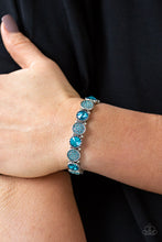 Load image into Gallery viewer, Take a Moment to Reflect Blue Bracelet Paparazzi Accessories