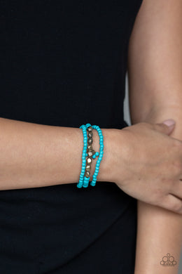 Tour de Tranquility Brass Bracelet Paparazzi Accessories