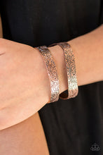 Load image into Gallery viewer, Garden Goddess Copper Cuff Bracelet Paparazzi Accessories