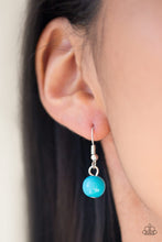 Load image into Gallery viewer, Daytime Drama Blue Necklace Paparazzi Accessories